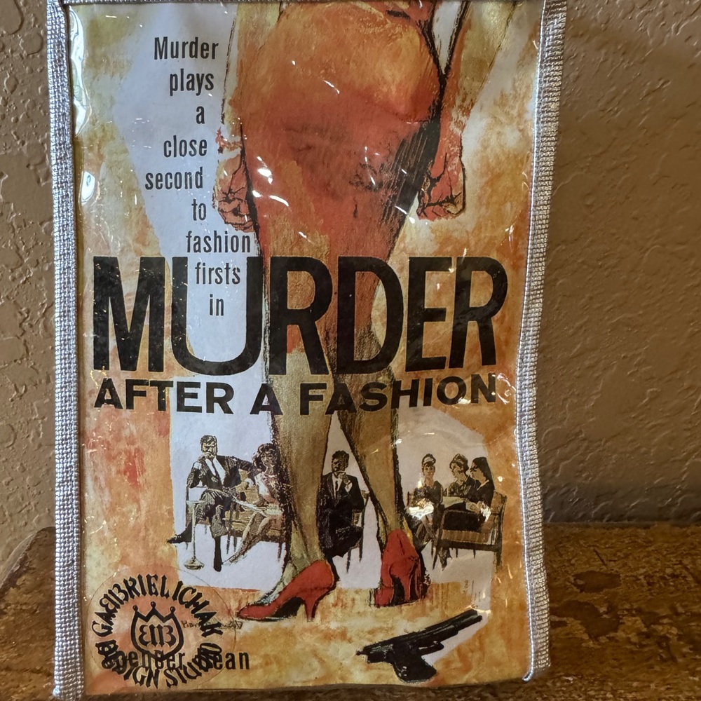 Murder After a Fashion Graphic Pouch